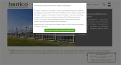 Desktop Screenshot of hortico.pl